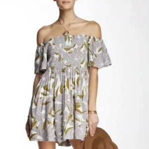 Free People Louise Dress Off the Shoulder Dress